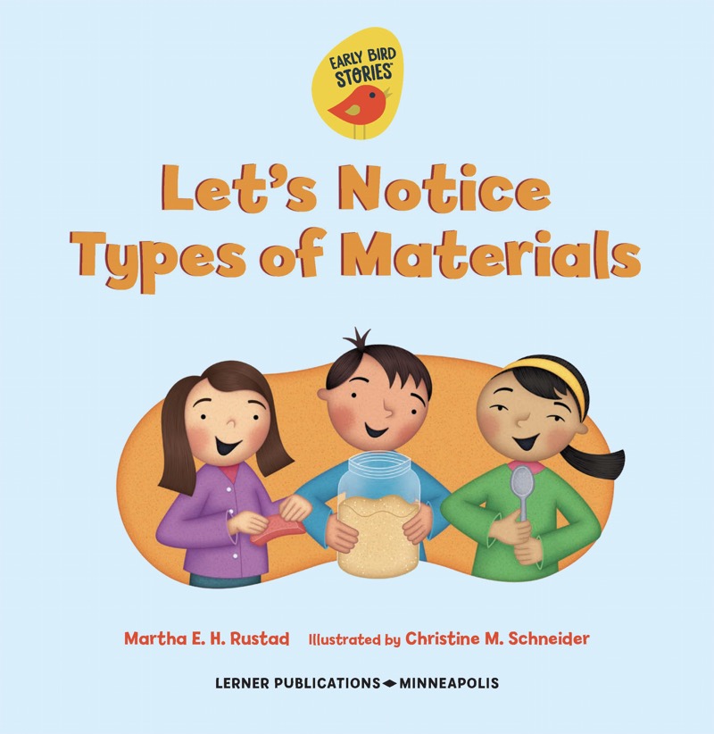 Let's Notice Types of Materials book cover