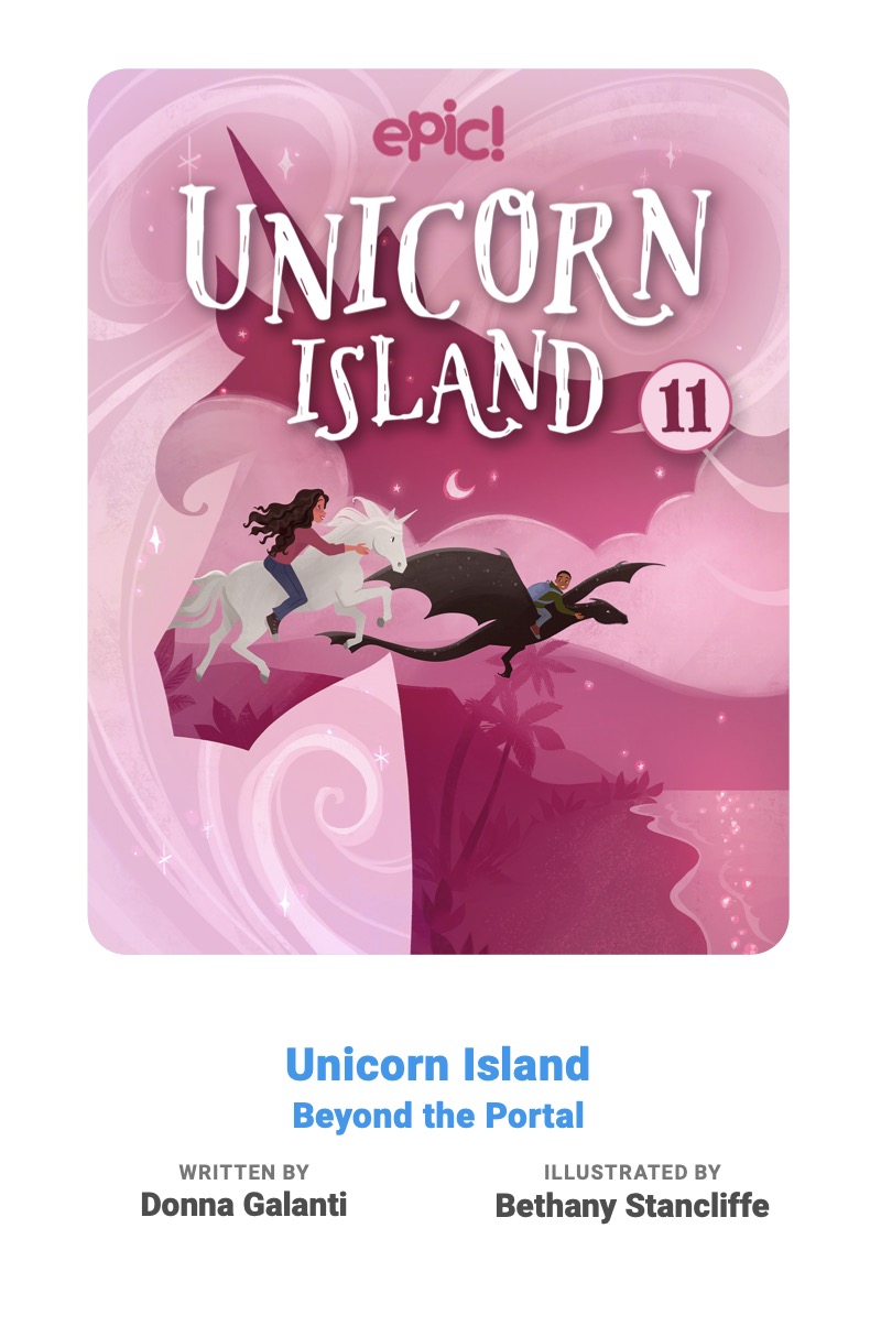 Unicorn Island Book 11: Beyond the Portal book cover