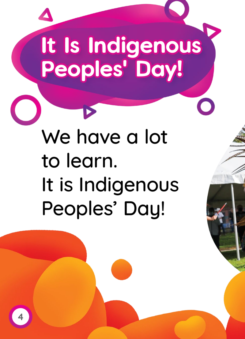 Happy Holidays!: Indigenous Peoples' Day — page 1