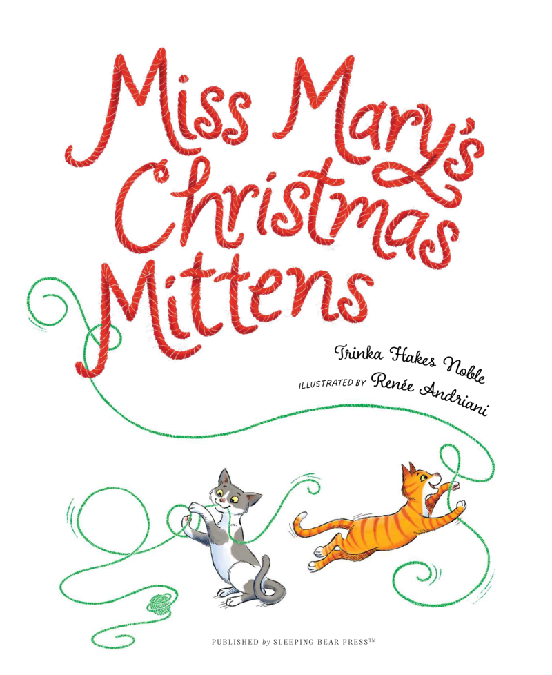 Miss Mary's Christmas Mittens book cover