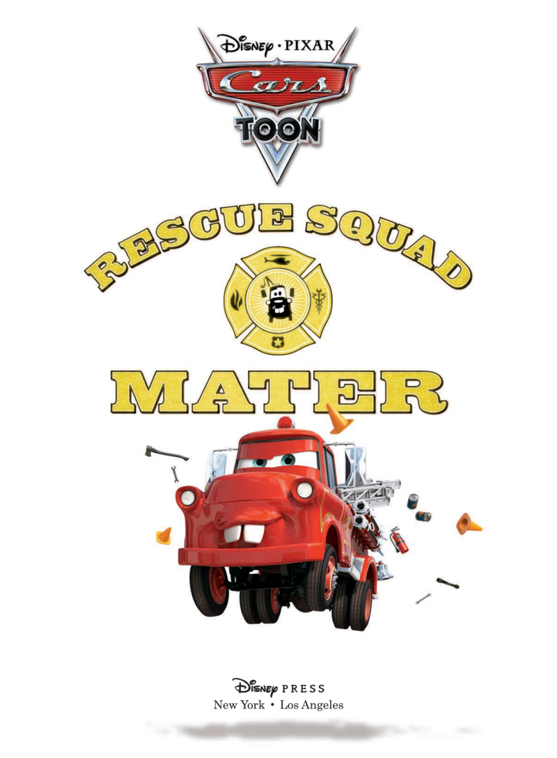 CarsToons: Rescue Squad Mater book cover