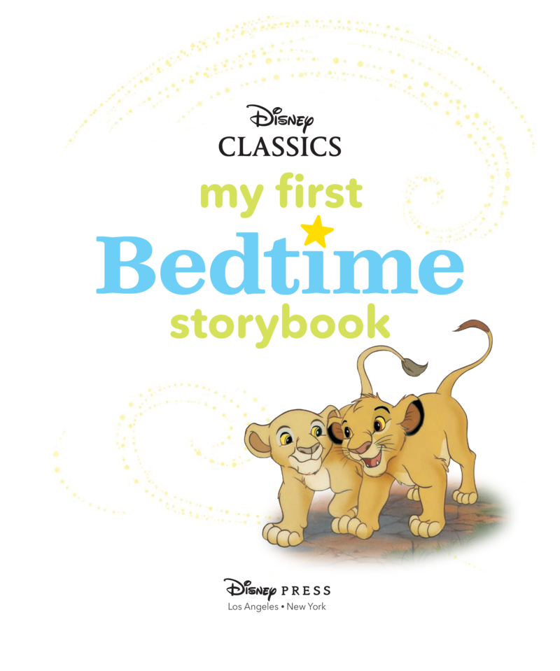 My First Disney Classics Bedtime Storybook book cover