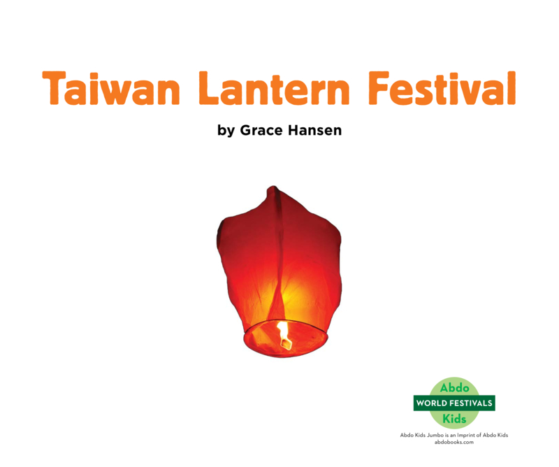 World Festivals: Taiwan Lantern Festival book cover