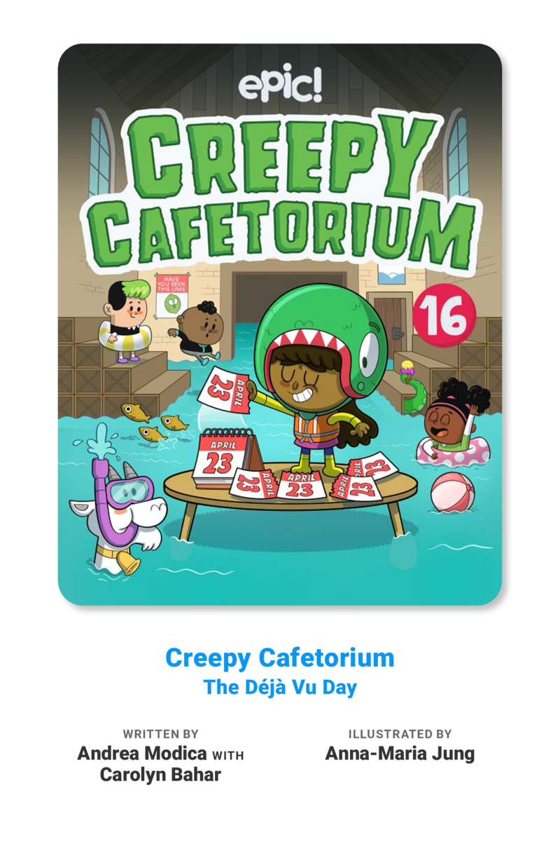 Creepy Cafetorium Book 16: The Déjà Vu Day book cover