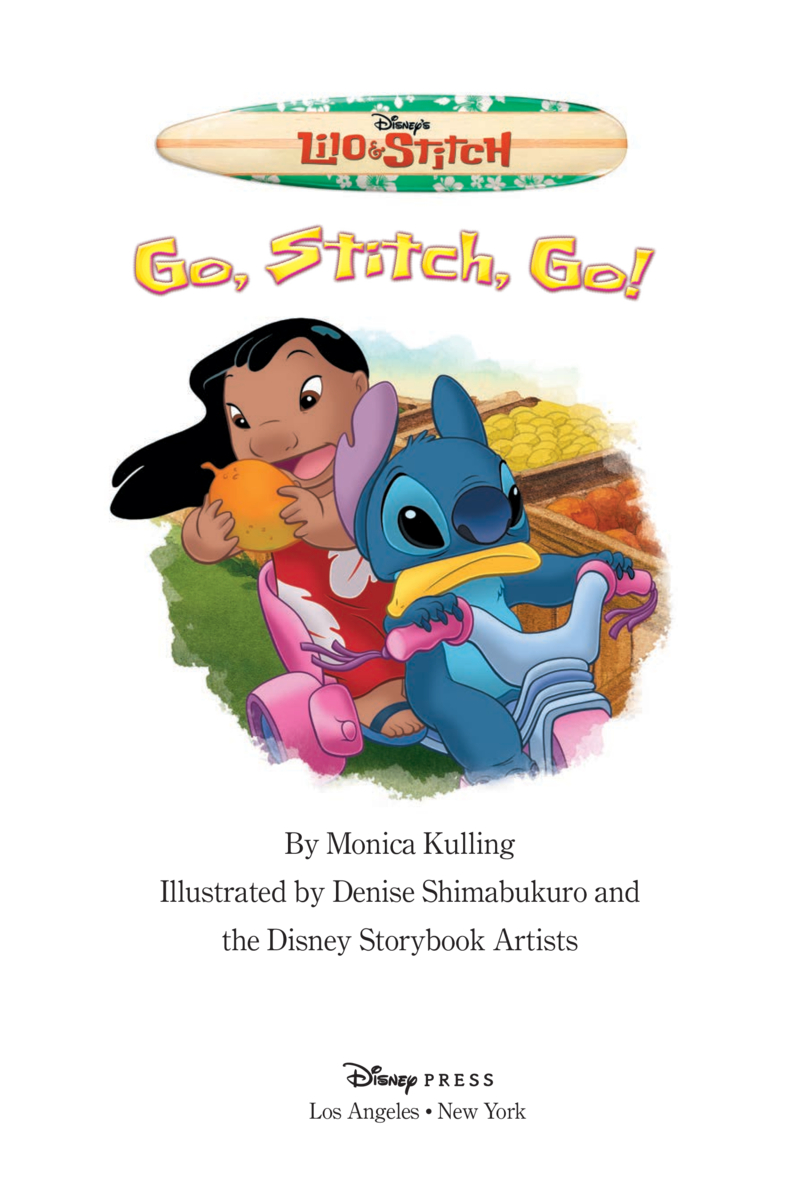 Go, Stitch, Go! book cover