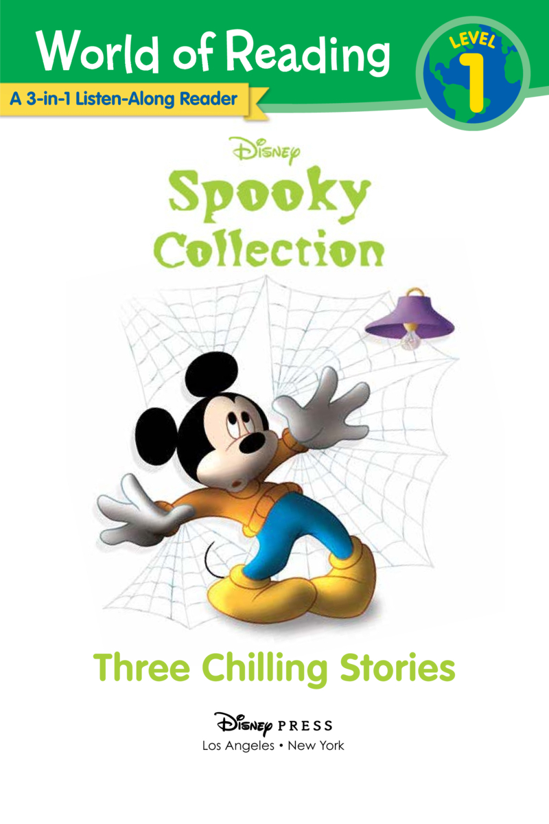 Disney’s Spooky Collection 3-In-1 Listen-along Reader book cover