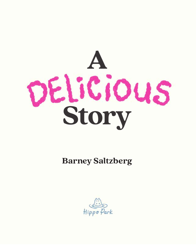 A Delicious Story book cover