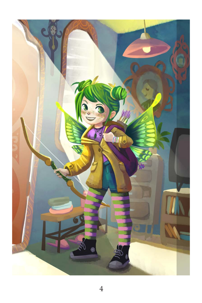The Adventures of Fern Book 1: Fern and the First Day Disaster — page 1
