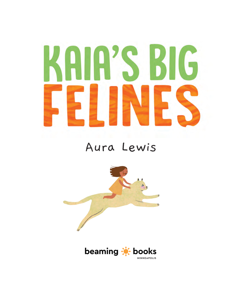 Kaia’s Big Felines book cover