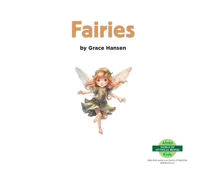 Fairies book cover