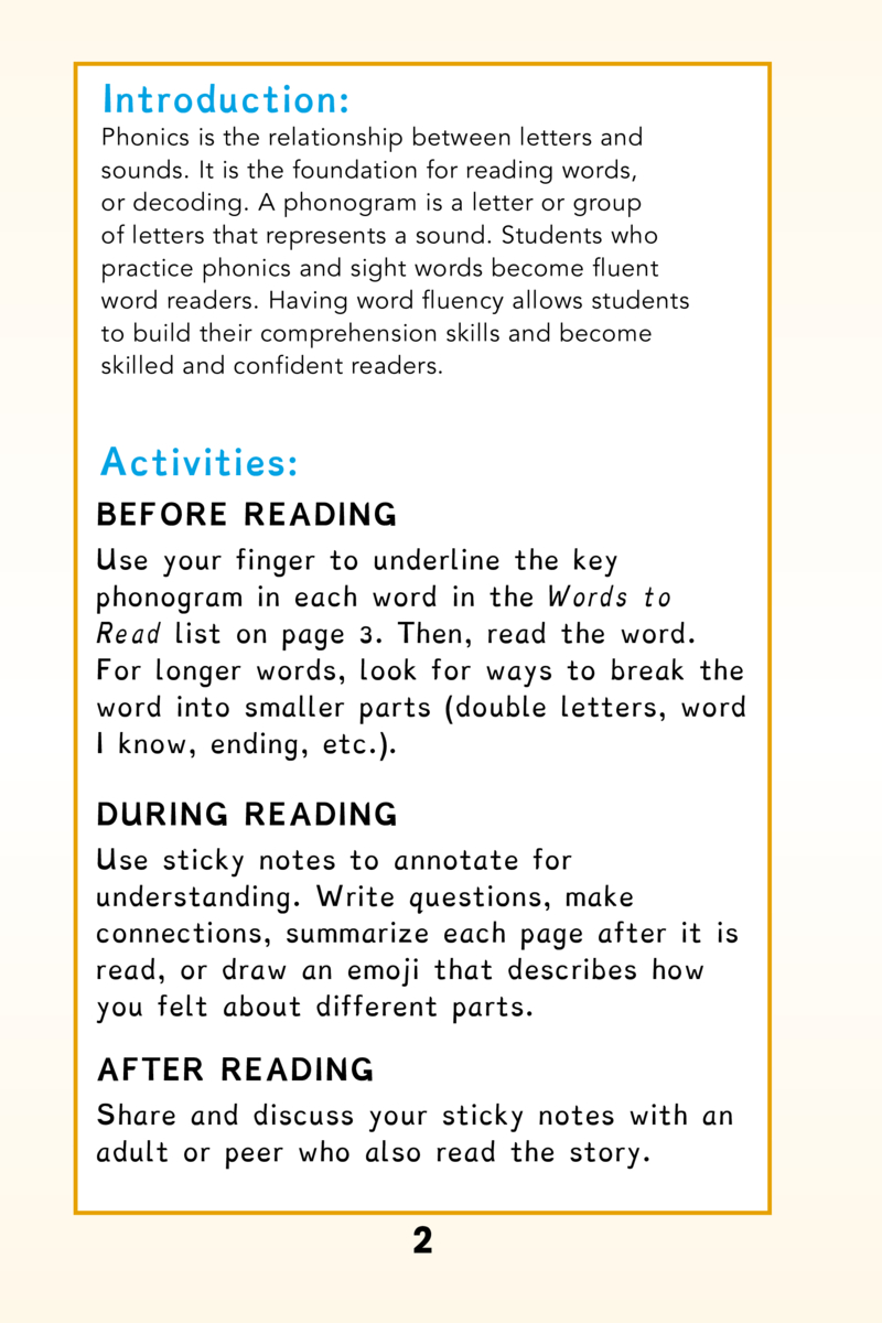 Phonics Focus: Hoops — page 1
