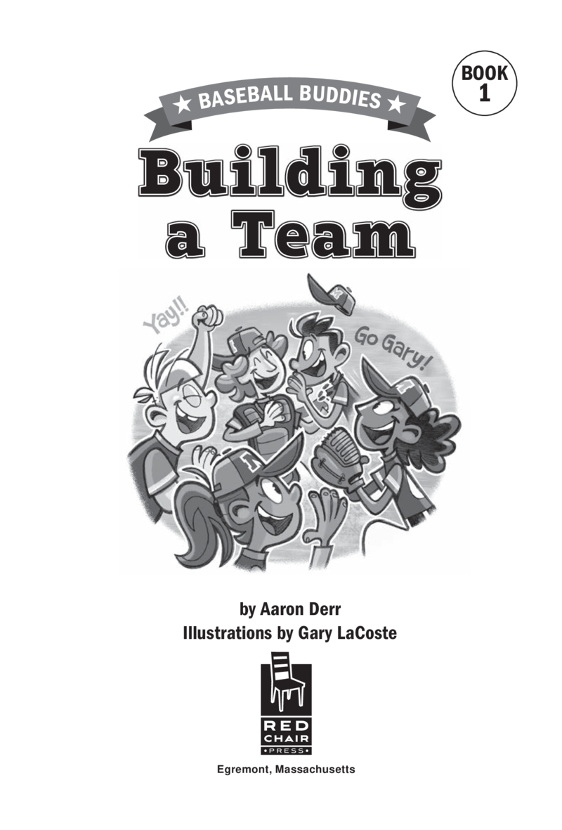 Building a Team: A Baseball Buddies Story book cover