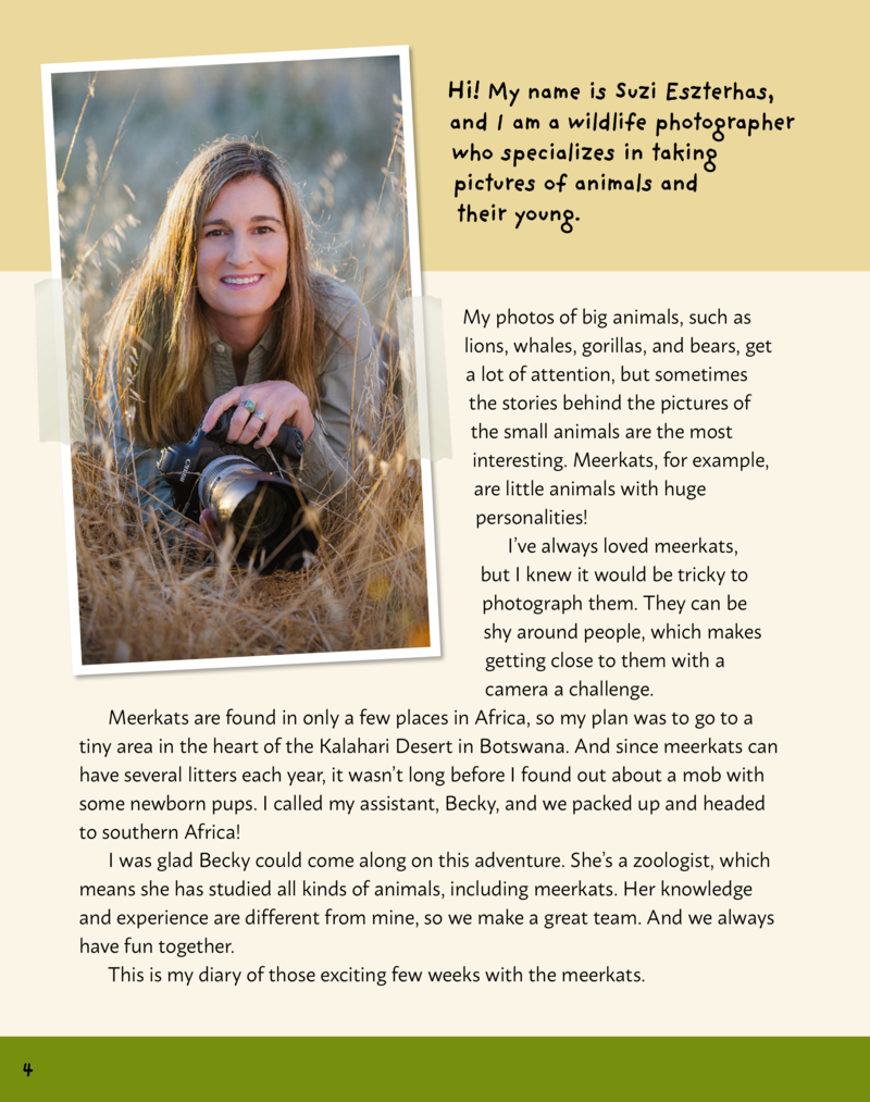 A Meerkat Diary: My Journey into the Wild World of a Meerkat Mob — page 1
