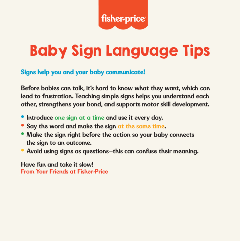 Fisher-Price: I Can Sign! — page 1