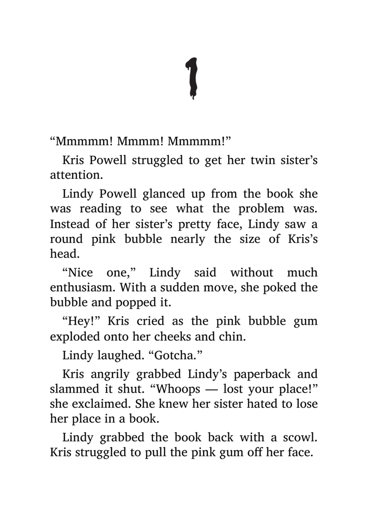 Night of the Living Dummy (Classic Goosebumps #1) — page 1