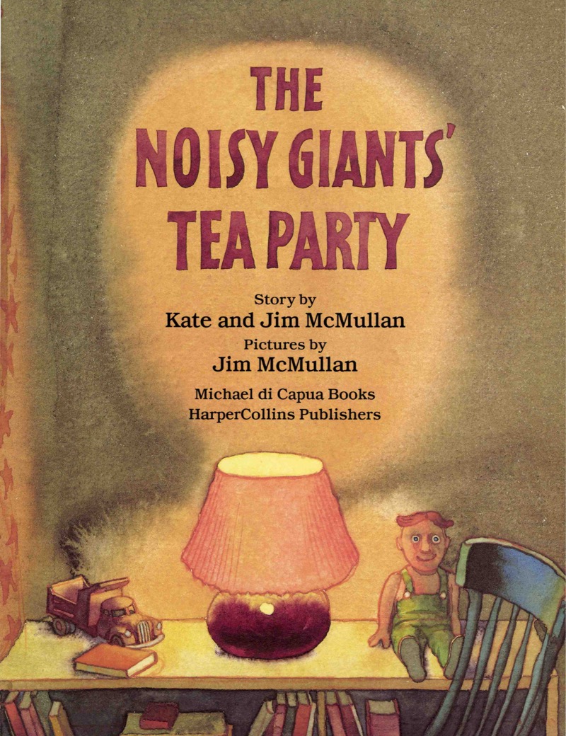 The Noisy Giants' Tea Party book cover