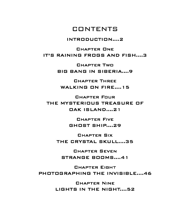 Strange Mysteries From Around the World — page 1